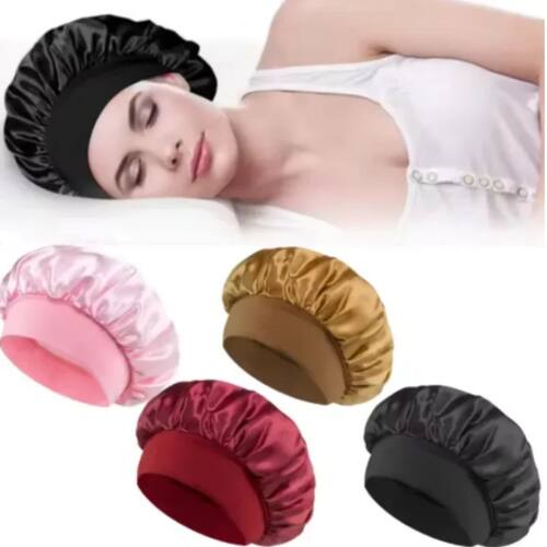 1/3/5/10pcs mix Satin Bonnet Silk Bonnet Hair Bonnet Sleepin