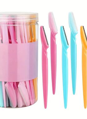 30 Pcs Eyebrow Razor For Women, Multipurpose Exfoliating Der