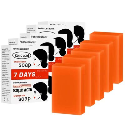 5Pack Kojic Acid Soap Rich in Lemon Kojic Acid for Rough Ski