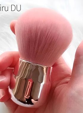 Round Nail Dust Brush Large-sized Remove Nail Dust Brushes A