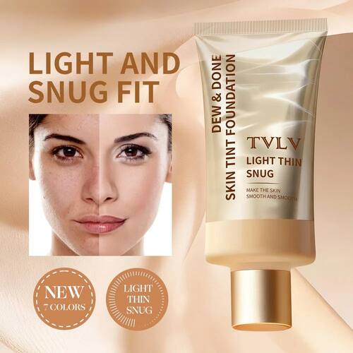 Moisturizing Skin Tint Foundation for All Skin Types, Moistu