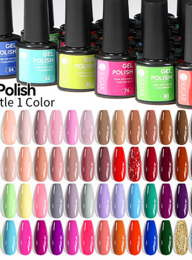 Green Fluorescent Glow-in-dark Gel Nail Polish Neon UV LED