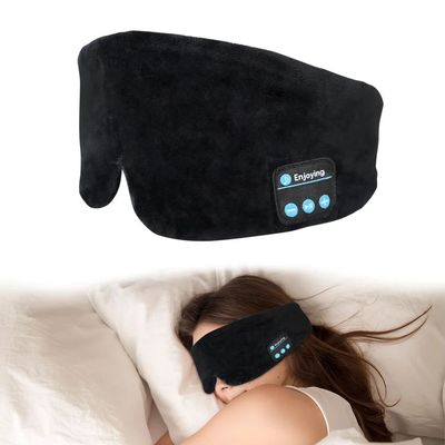 Sleeping Mask With Bluetooth Sleep Headphones Travel Cotton