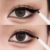 Liquid Ultra Waterproof Pencil thin Gel Dry Eyeliner Quick