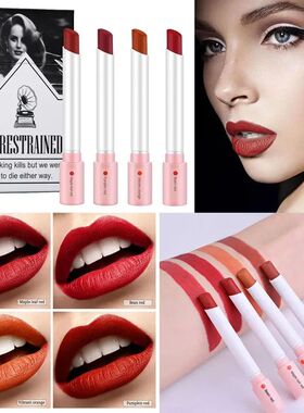 4 Colors Lana Del Rey Matte Lipstick Kits 24 Hours Long-Last