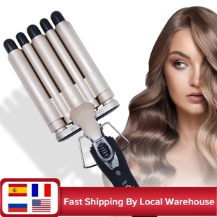 Hair Crimper Curling Iron Ceramic Crimpers Wavers Curler