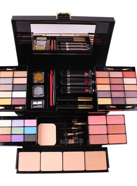 Makeup Set Box Matte Glitter Eyeshadow Powder Blush Women Mu