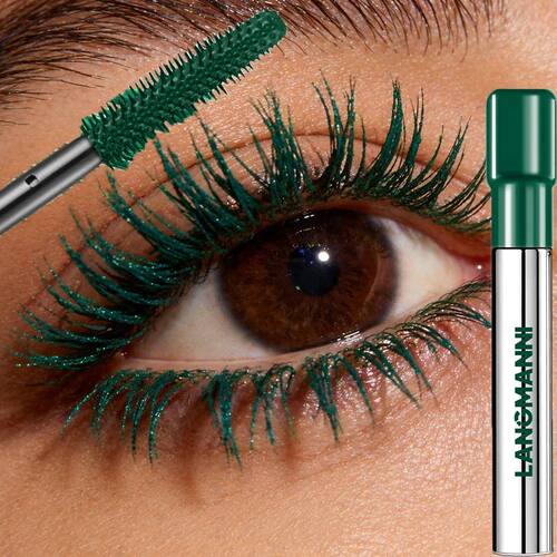 8 Colors Green Mascara Thick Curling Waterproof Natural Eyel