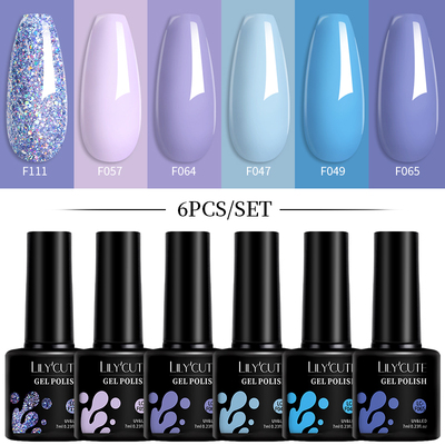 6PCsGelNailPolishSet