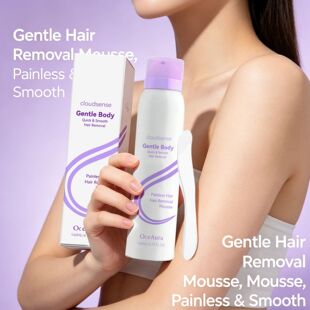 Hair Removal Mousse Painless Depilatory Foam for Underarm &