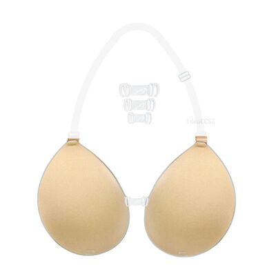 Invisible Adhesive Bra for Women Backless Strapless Push Up