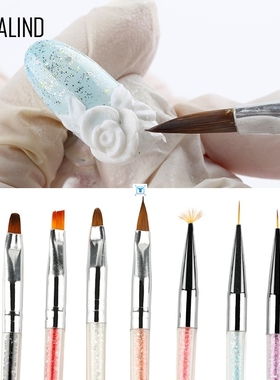 Nail Brush Gel Acrylic Set For Nails Accessoires Drawing Pen