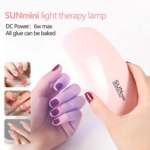 Portable Nail Dryer Lamp UV LED Nail Light for Curing All Ge