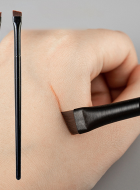 New 2pcs/set Brow Contour Brush Eyebrow Eyeliner Brush Porta