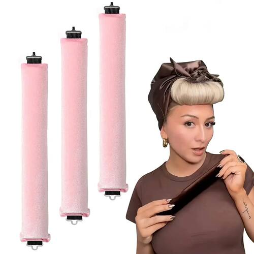 Heatless Hair Curlers Curling Rod Headband No Heat Hair Roll