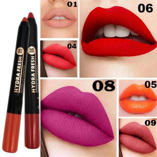 9 Colors Matte Lipstick Pen Makeup Long Lasting Waterproof V