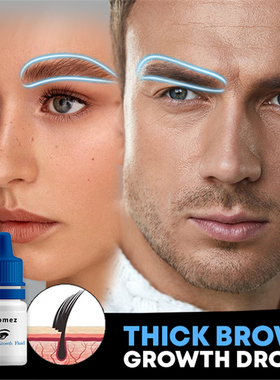 Thick Brow Growth Drop Eyebrow Enhancer Serum Eyelash Growth