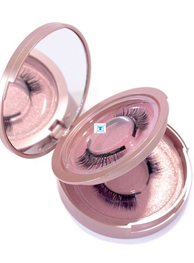Round false eyelashes packaging box