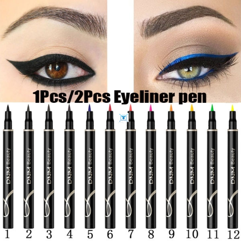 1Pcs Colorful Matte Liquid Eyeliner Pencil Waterproof