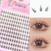 Eyelashes Natural DIY Individual Eyelash Clusters Fake Eyela