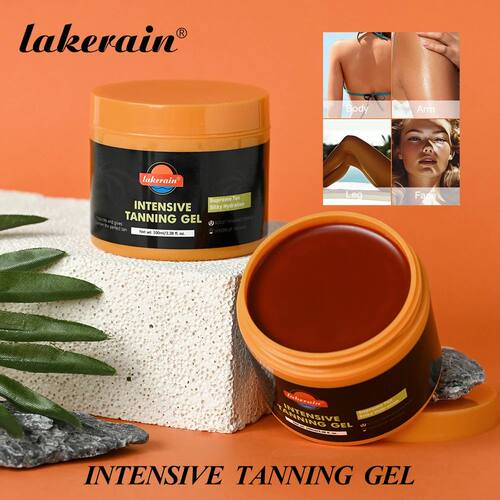 Intensive Tanning Gel Body Cream Bronze Tanning Lotion Carro