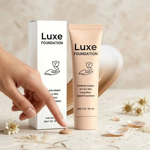 SPF 50 Color Changing Foundation Self Adjusting Adapt Skin T