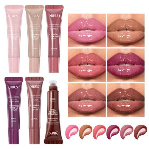 Watery Crystal Clear Jelly Lip Oil Lip Balm Moisturizing Smo