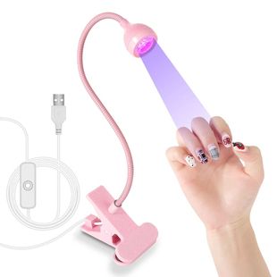 Nail LED UV Lamp for Drying Gel Nails Polish Clip-On Flexibl