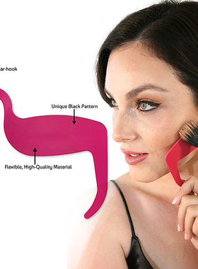 Contour Stencil for Makeup Brush Sets Eyebrow Shaper Card