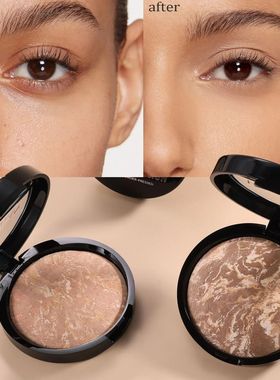 Facial Contouring Baked Powder Wheat Tan Bronzers Makeup Set