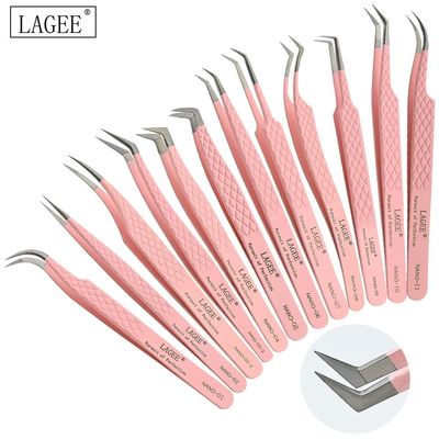 Fiber Tip Eyelash Extension Tweezer Volume Isolation Precise