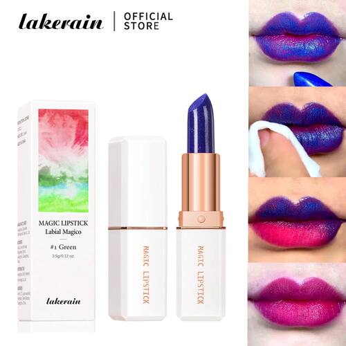 lakerain 6 Colors Magic Lipstick Temperature Color Changing