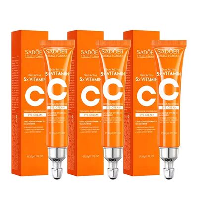 Vitamin C Eye Cream Anti Dark Circles Eyes Bags Remover Mois