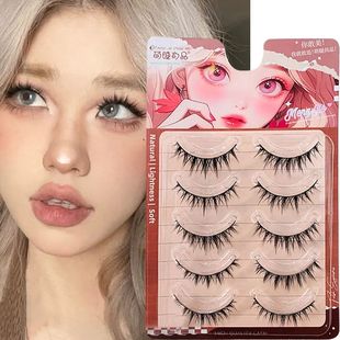 Manga Lashes 21-Styles Thick Eyelash Clusters Natural False