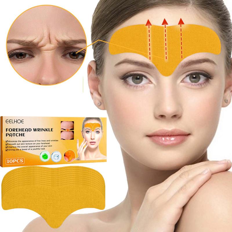 10Pcs Face Crease Patches Anti-aging Wrinkle Line Removal Fo