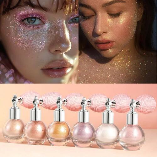 Diamond High Gloss Glitter Spray Highlighter Powder Brighten