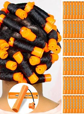 10pcs Hair Cold Roller Heatless Curling Curlers Hair Heatles