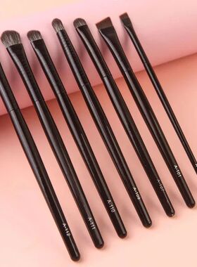 Natural Material Professional Makeup Brush Set Eye Shadow Po