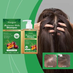 Batana Rosemary Shampoo Cleaning Scalp Anti Dandruff Oil Con