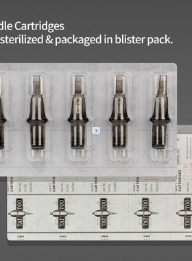 Cartridge Tattoo Needles RL RS RM M1 Disposable Sterilized