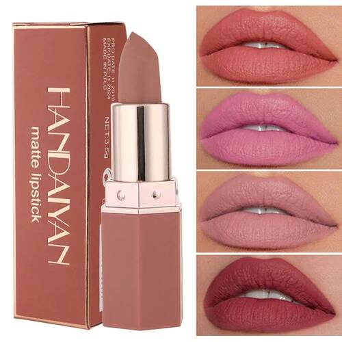 6 Colors Nude Matte Lipstick Waterproof Velvet Lipsticks Sex