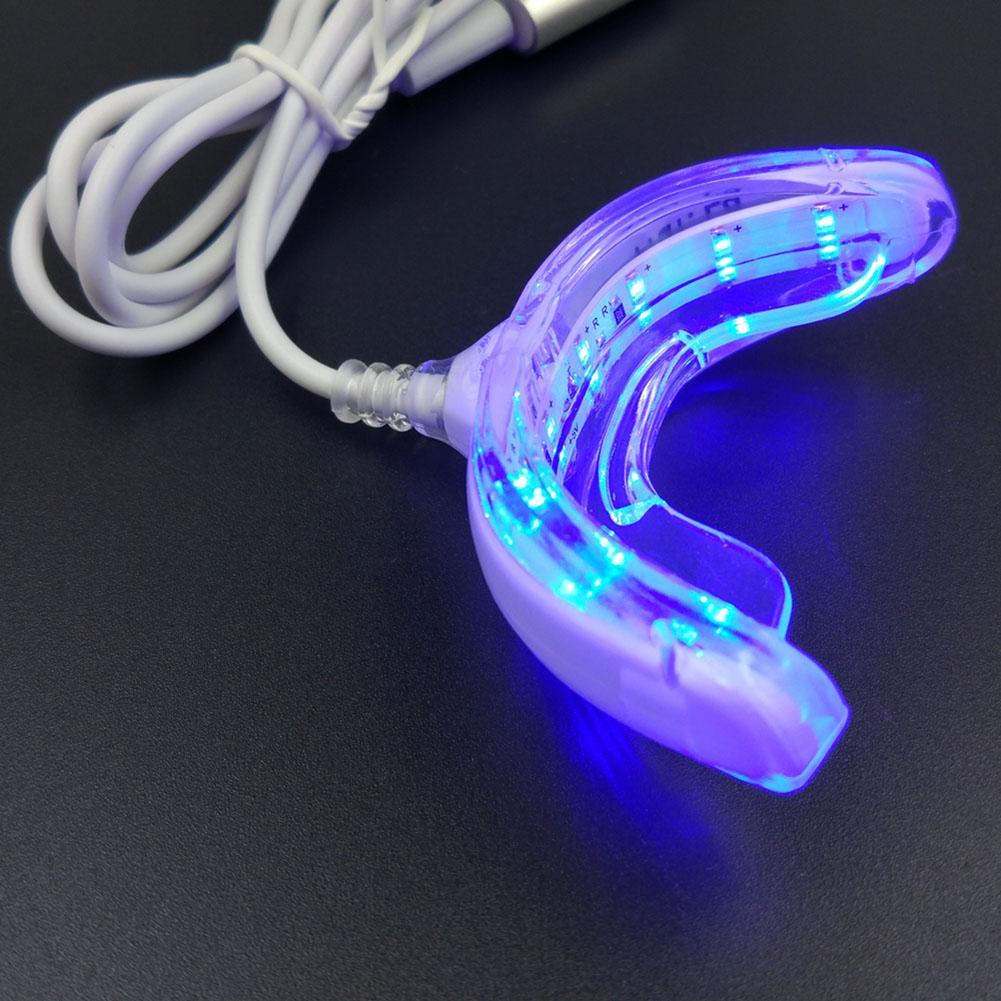 Smart LED Teeth Whitening Portable USB Charging Led Blue