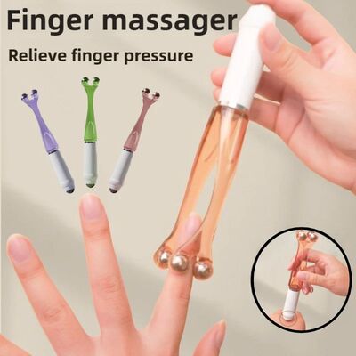 Finger Joint Acupoint Massager Rollers Handheld Hand Acupunc