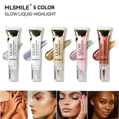 1PC Highly Pigmented Liquid Highlighter Makeup Waterproof La