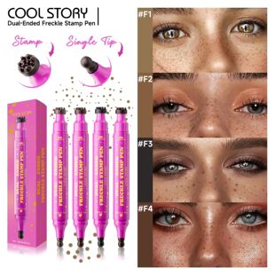 Double Eyeliner Freckles Pen All-in-One Natural Waterproof L