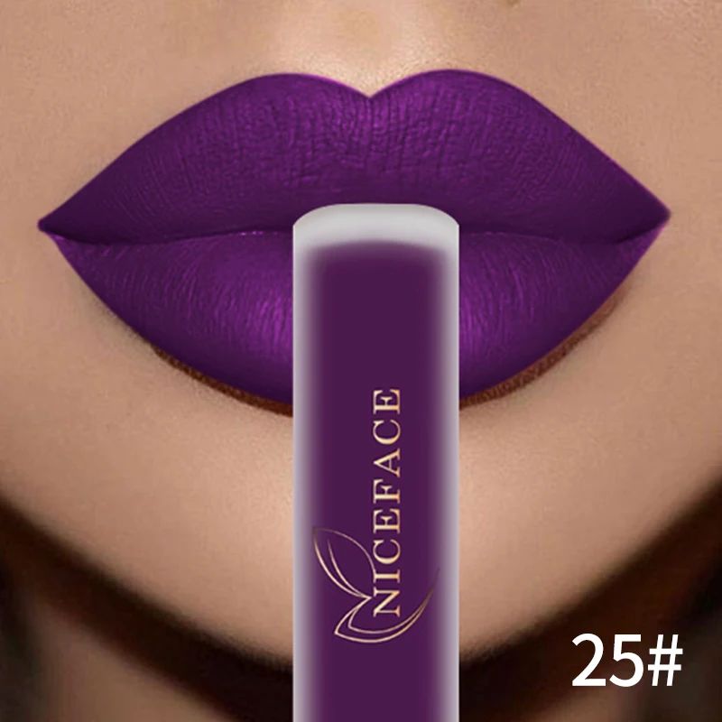 Matte Liquid Lipstick Waterproof Long Lasting Lip Gloss Tint