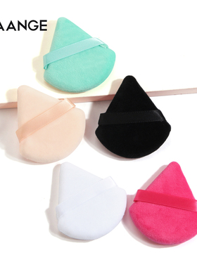 5 Pcs Powder Puff Face Soft Triangle Makeup Tool Loose Powde