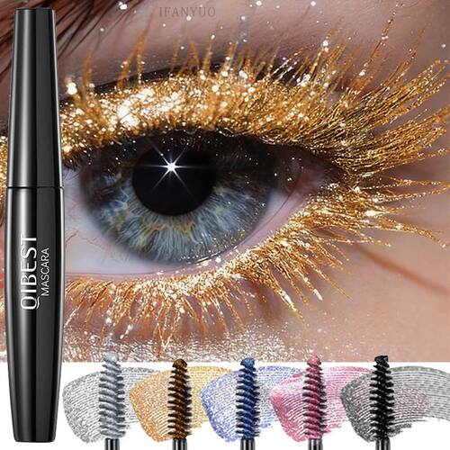 5 Colors Diamond Mascara Shining Galaxy Sequ Waterproof Fast