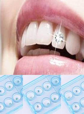 10pcs Diamond Bur Dental Maial Teeth Whitening Studs