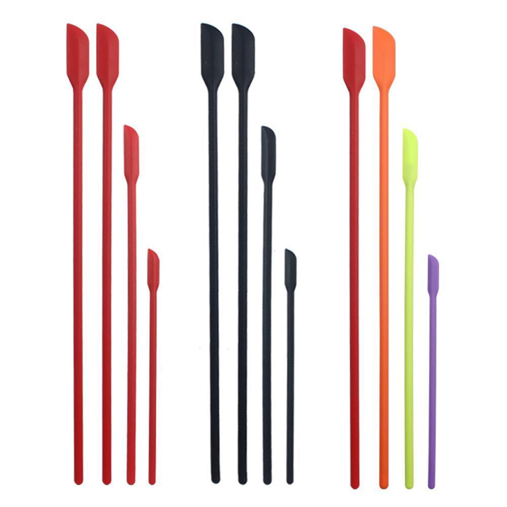 4pcs/set Sales Mini Spatula Long Cosmetic Bottle Spatula